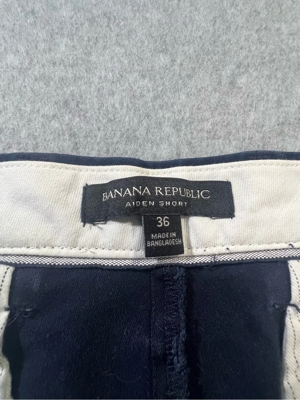 Banana Republic Aiden Short in Navy